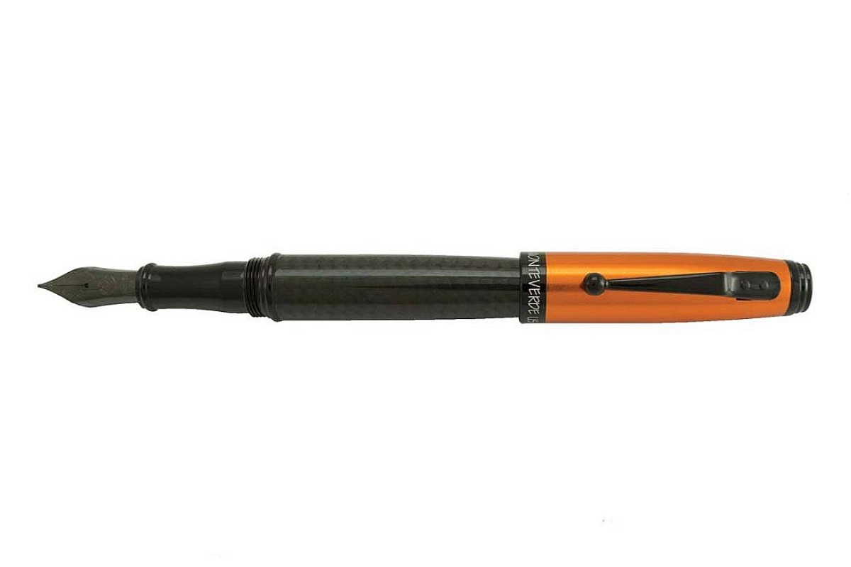 Monteverde Invincia Carbon Fiber Orange Vulpen